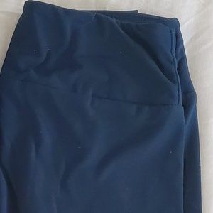 Lularoe Leggings Blue-Green Legging One Size Solid Print